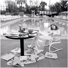 Faye Dunaway, Oscar Shoot (B&W)