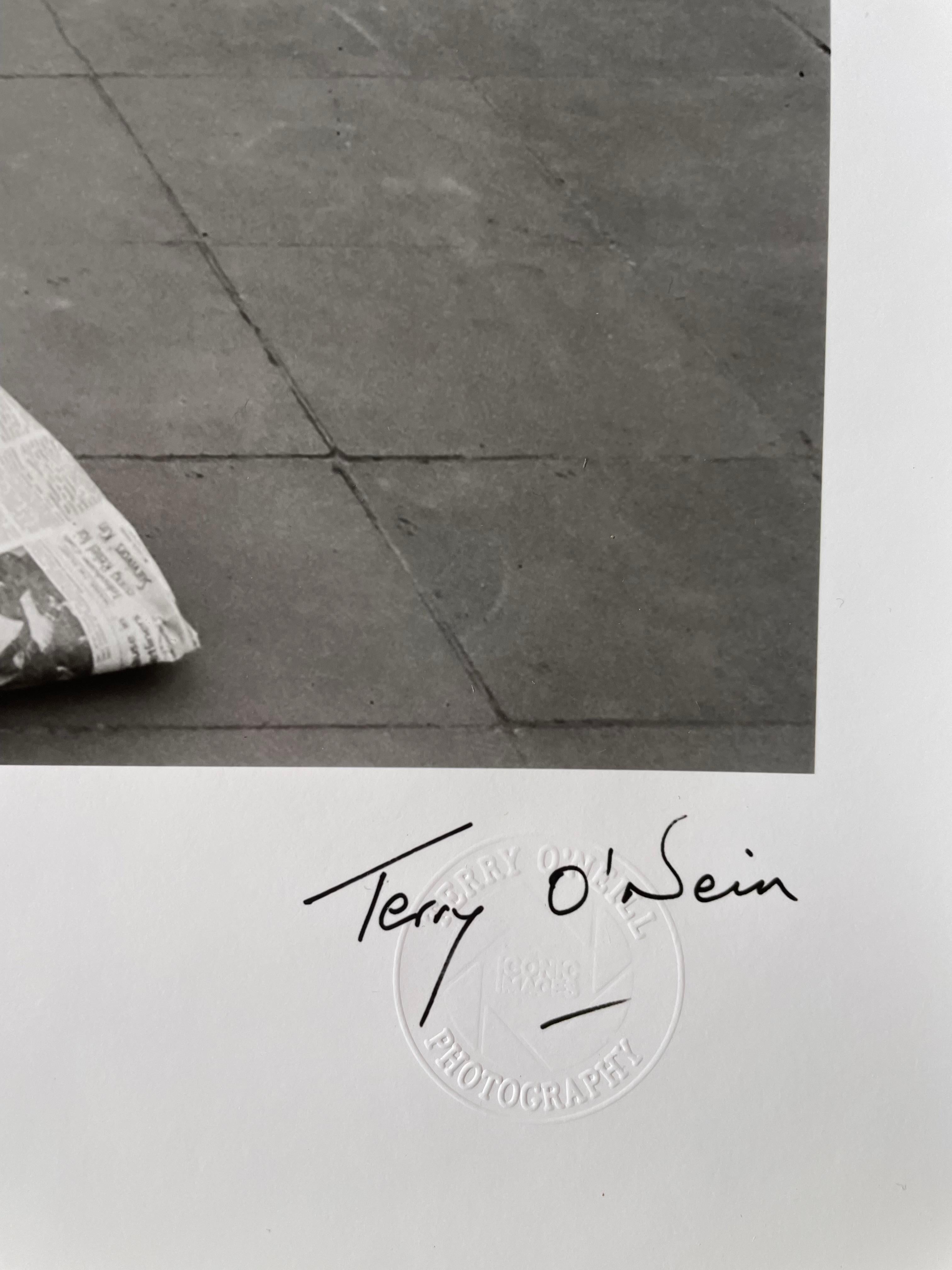 Faye Dunaway Oscar Shot Outtake Black and White (Posthumous Print) For Sale 3