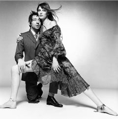 Vintage ~Framed~Jane Birkin and Serge Gainsbourg, London by Terry O'Neill - 2/50