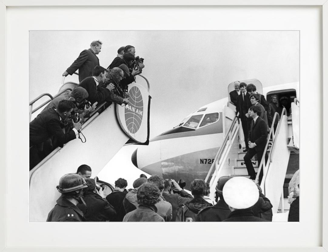 Heathrow Airport, London- The Beatles Return To UK, Fine Art Photography, 1964 For Sale 6