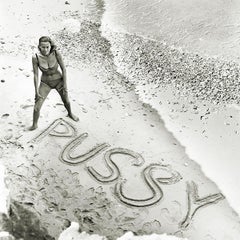 Honor Blackman as Pussy Galore (16" x 20")