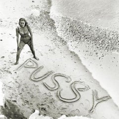 Honor Blackman als Pussy Galore James Bond, Kunstfotografie 1964