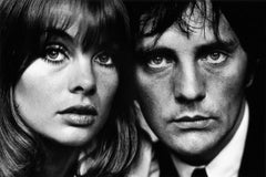 Jean Shrimpton & Terence Stempel (16" x 20" Co-Signiert)