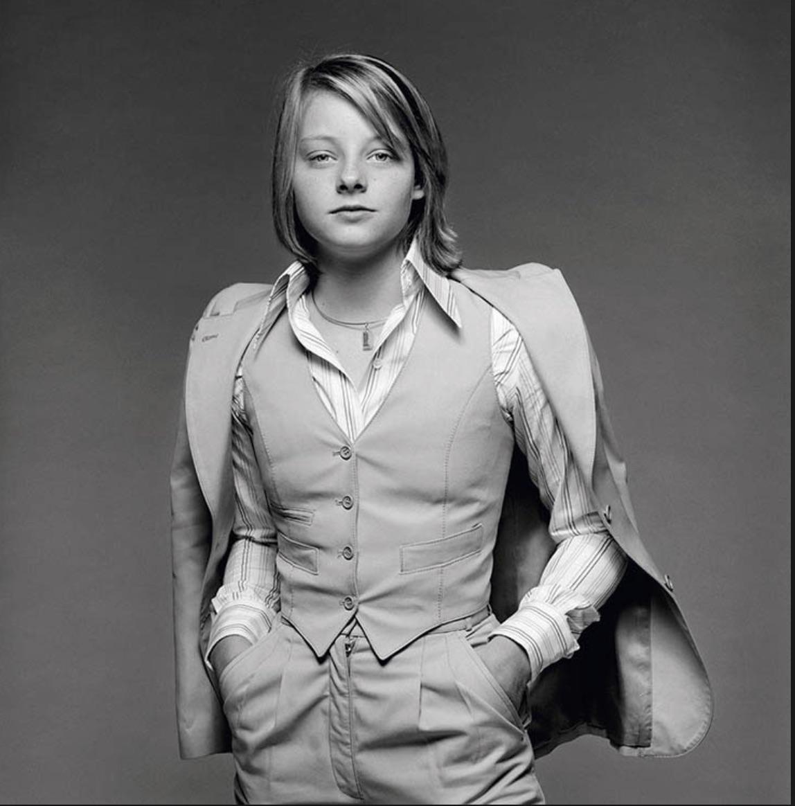 Terry O'Neill Black and White Photograph - Jodie Foster, London