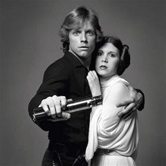 Mark Hamill and Carrie Fisher Lifetime Edition Print