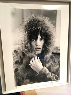 Mick Jagger Parka by Terry O'Neill signed limited edition artist proof print