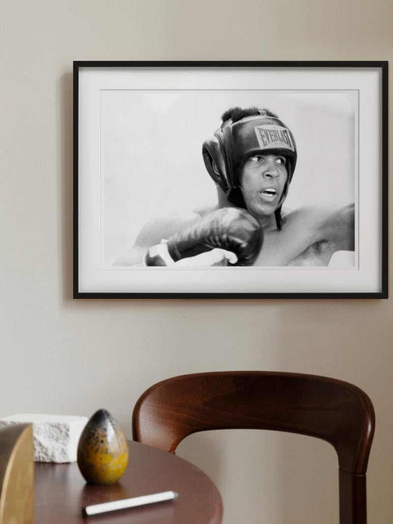 Muhammad Ali - Closeup Portrait while Boxing, Fine Art Photography For Sale 7