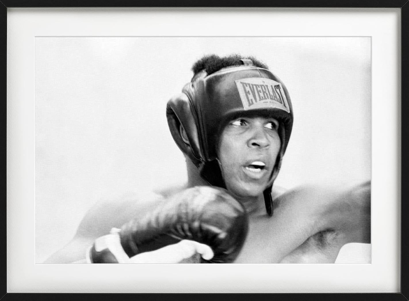 Muhammad Ali, photographed during a fight/training by Terry O'Neill in 1972.

All prints are limited edition. Available in multiple sizes. High-end framing on request.

All prints are done and signed by the artist. The collector receives an