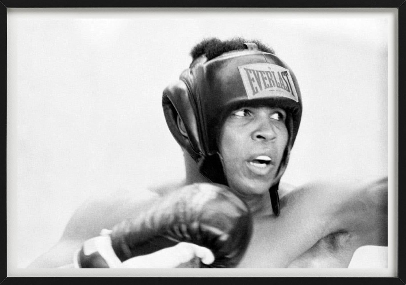 Muhammad Ali - Closeup Portrait while Boxing, Fine Art Photography For Sale 1