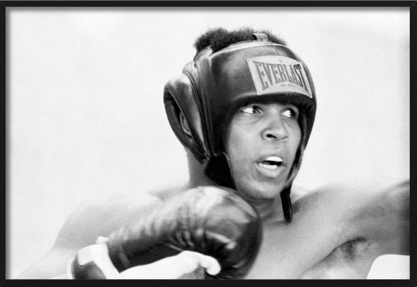 Muhammad Ali - Closeup Portrait while Boxing, Fine Art Photography For Sale 2