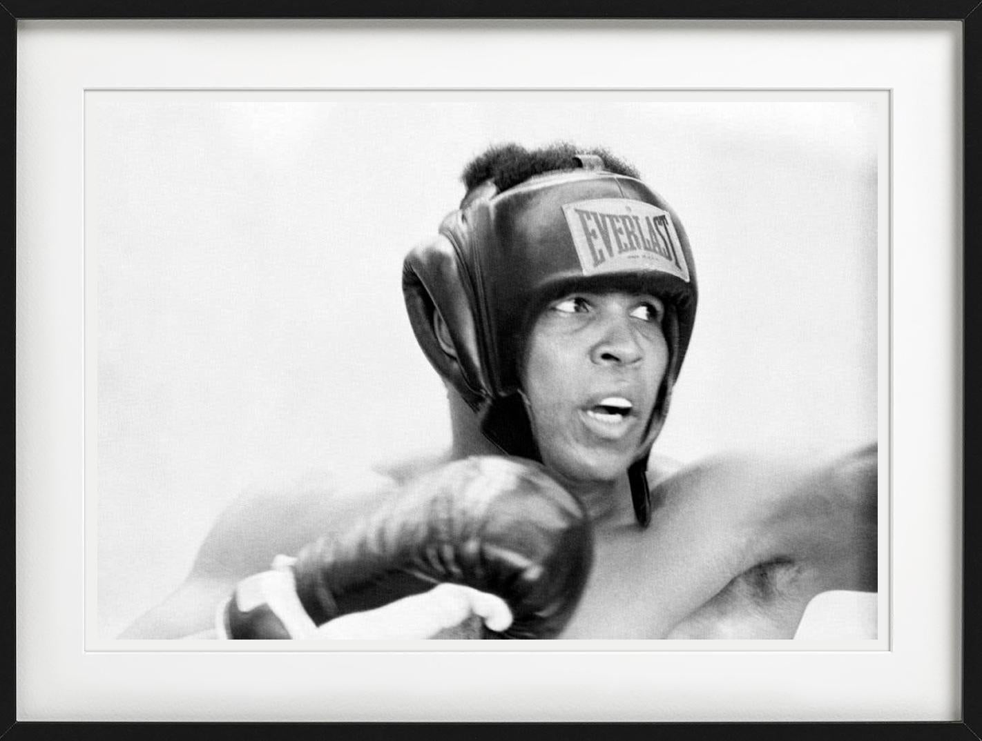 Muhammad Ali - Closeup Portrait while Boxing, Fine Art Photography For Sale 3