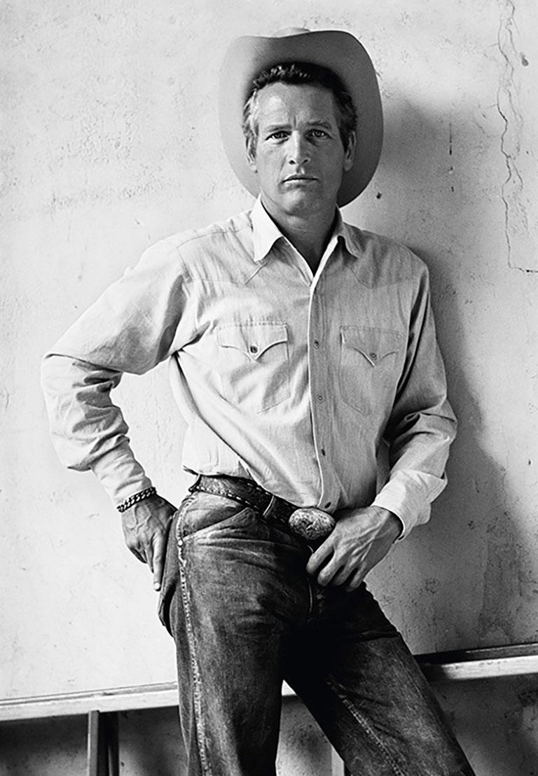 paul newman black and white