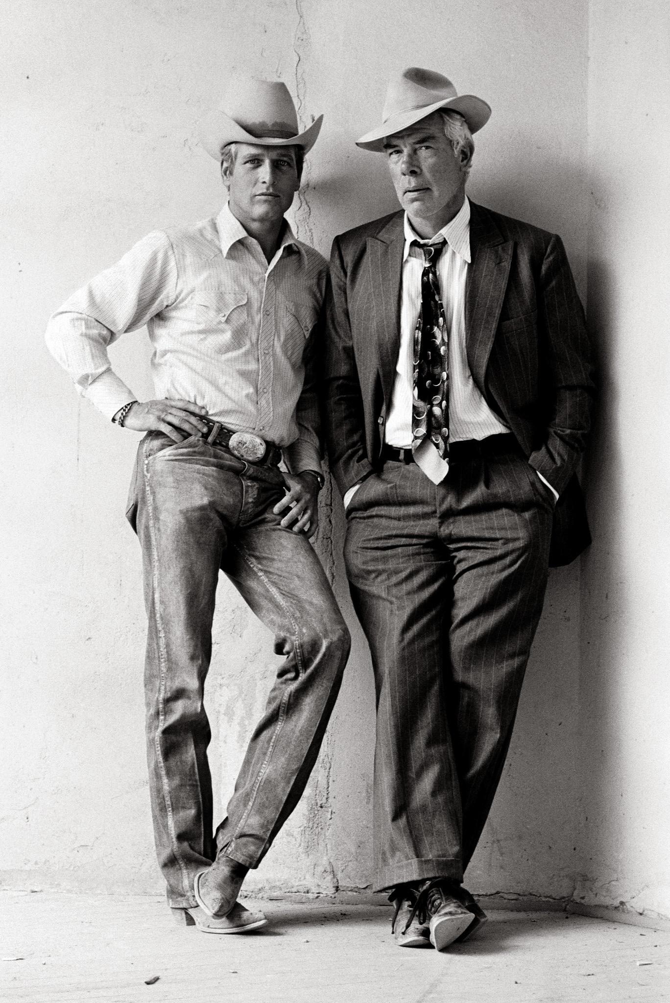 Terry O'Neill Portrait Photograph – Paul Newman und Lee Marvin: „Porträtfotografie“, 1972