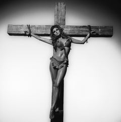 Raquel Welch 1966 LIFETIME fotografia alla gelatina d'argento in bianco e nero