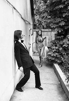 Raquel Welch and Ringo Starr on Set