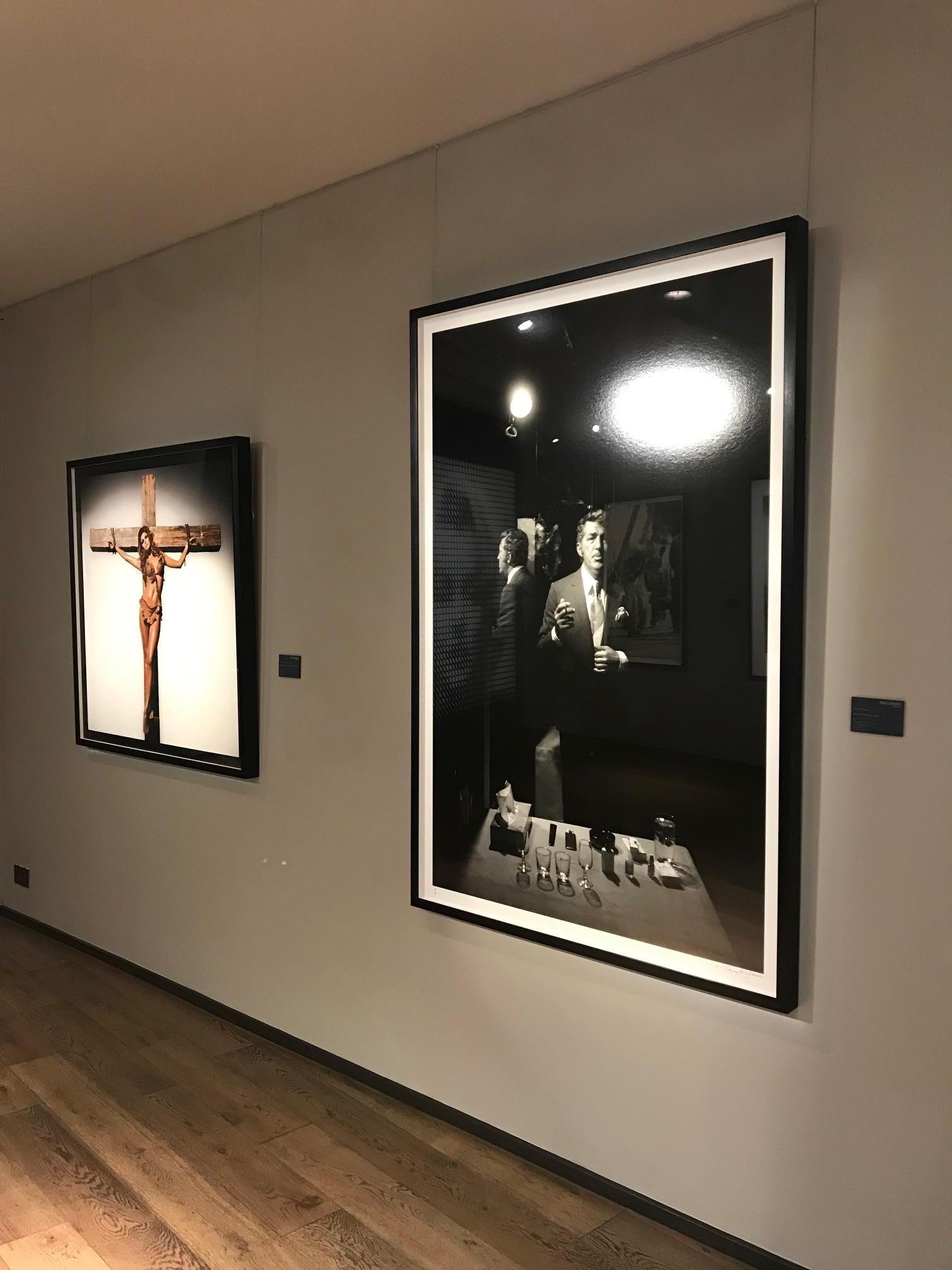 Terry O'Neill (1938-2019)
Raquel Welch on the Cross, Los Angeles
1970
lifetime edition Lambda C-Type print
48 x 48 in. (paper size)
edition of 50
signed and numbered
printed later

Price:
£25,200 GBP (inc. 20% UK VAT)

Notes:
A publicity shot for