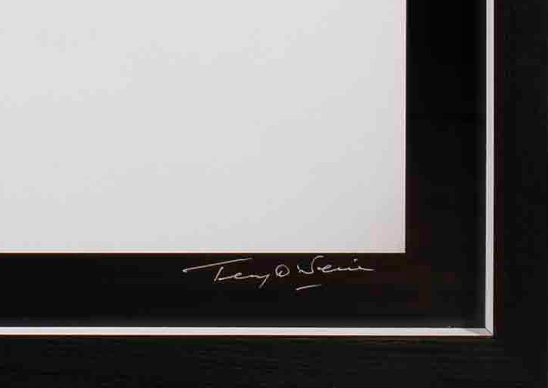 Raquel Welch am Kreuz – Terry O'Neill, lebenssigniert, 48x48 Zoll, Farbe im Angebot 2
