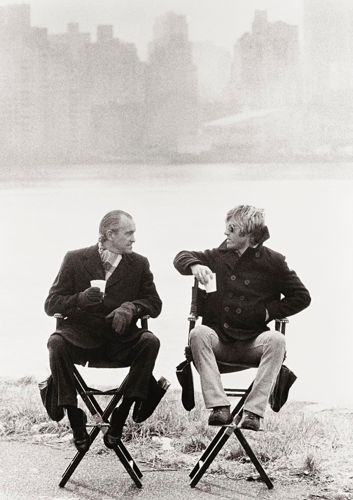 Richard Helms 
Robert Redford on the set of "Three Days of the Condor" (Signed)