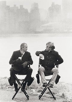 Robert Redford with Richard Helms (20" x 16")