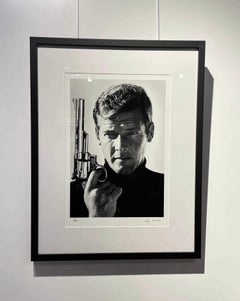 Vintage Roger Moore 007 Edition 25/50 Digitally Signed