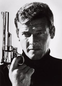 Retro Roger Moore as James Bond