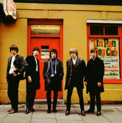 Rolling Stones Tin Pan Alley Farbe LIFETIME silberner Gelatinesilber-Gelatine-Druck