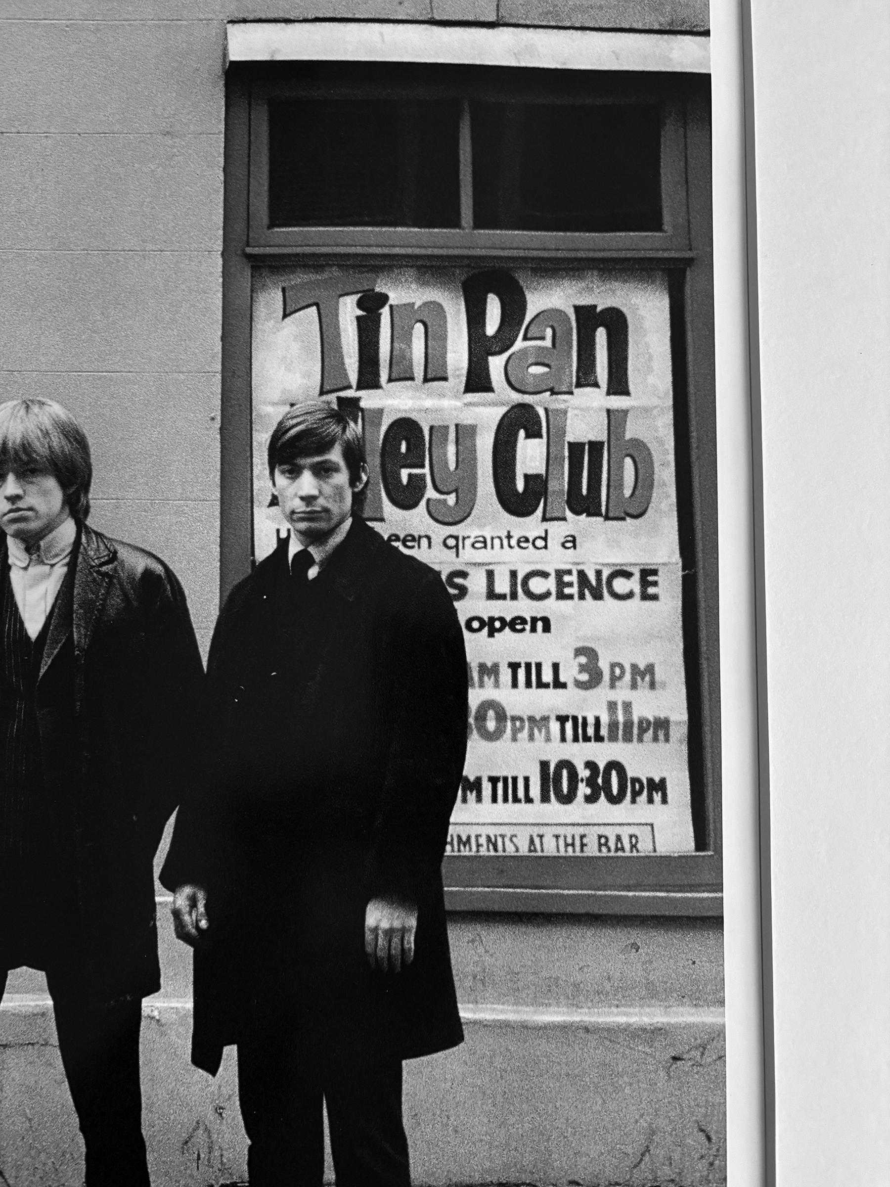 The Rolling Stones Tin Pan Alley N/B Tirage gélatino-argentique à VIE en vente 6