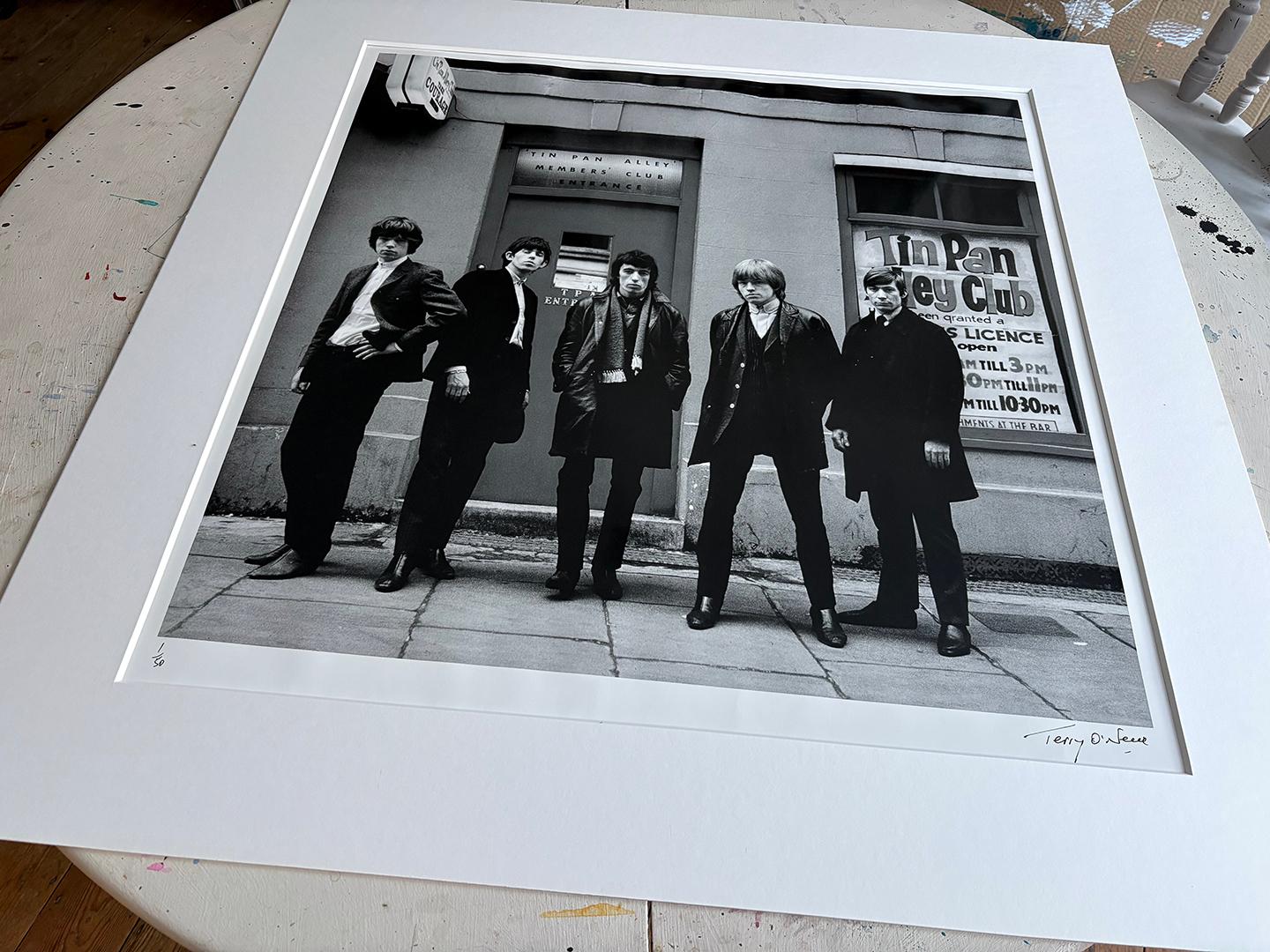 The Rolling Stones Tin Pan Alley N/B Tirage gélatino-argentique à VIE en vente 9