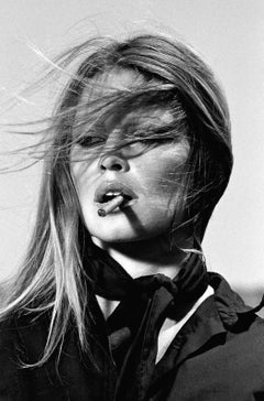 Vintage Terry O'Neill, Brigitte Bardot, Cigar