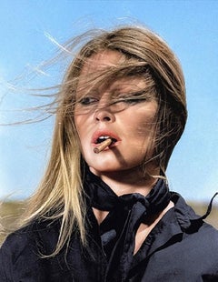 Terry O'Neill, Brigitte Bardot, colorized
