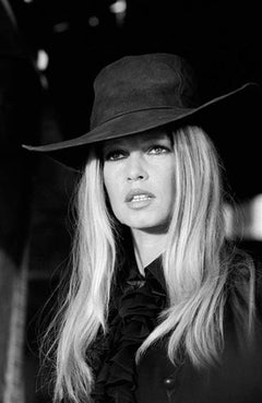 Terry O'Neill - Brigitte Bardot Hat, view 2, 1971, Printed After