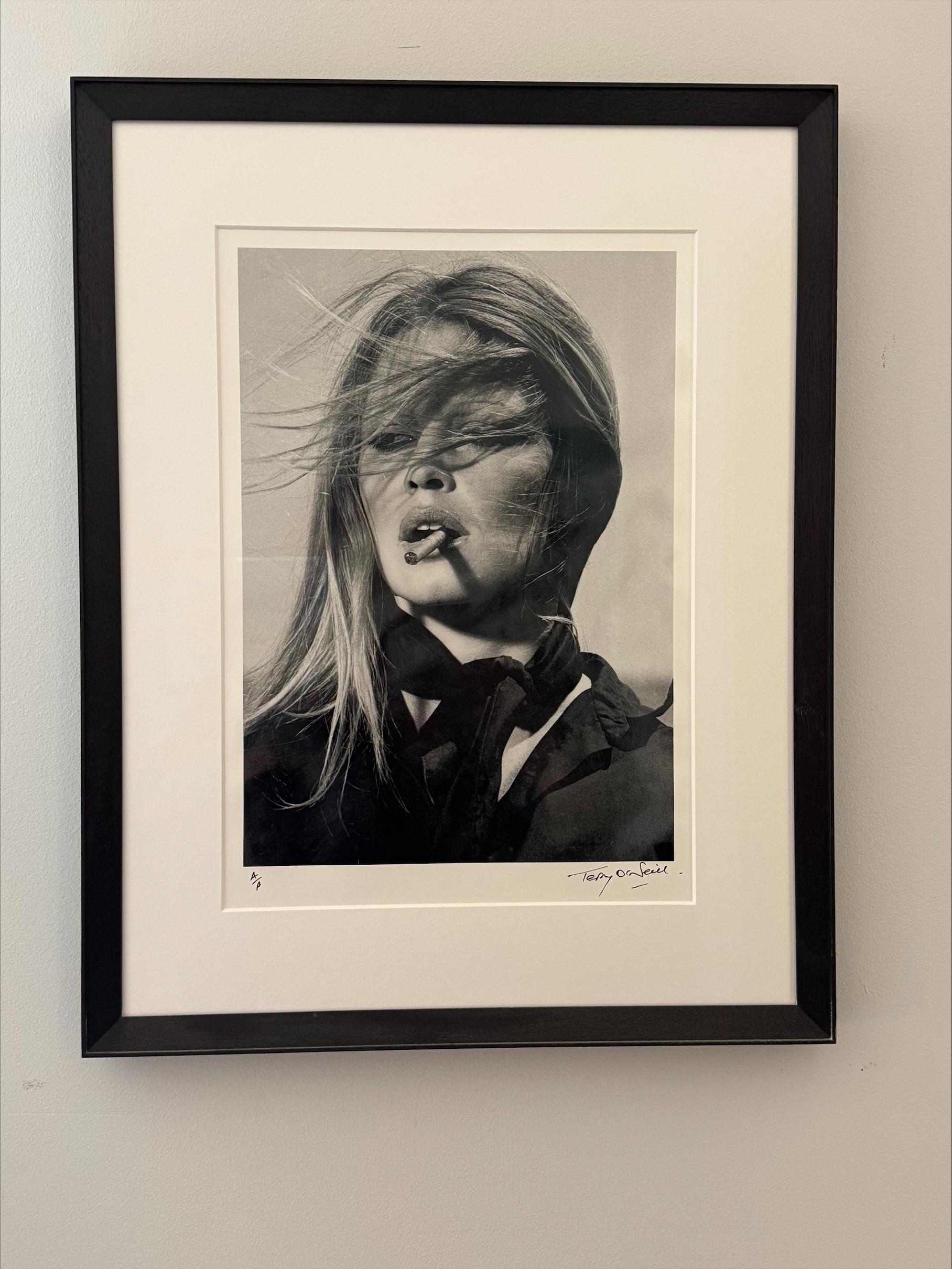Terry O’Neill, Brigitte Bardot, Spain 1971 - Signed Artist’s Proof - Modern Photograph by Terry O'Neill