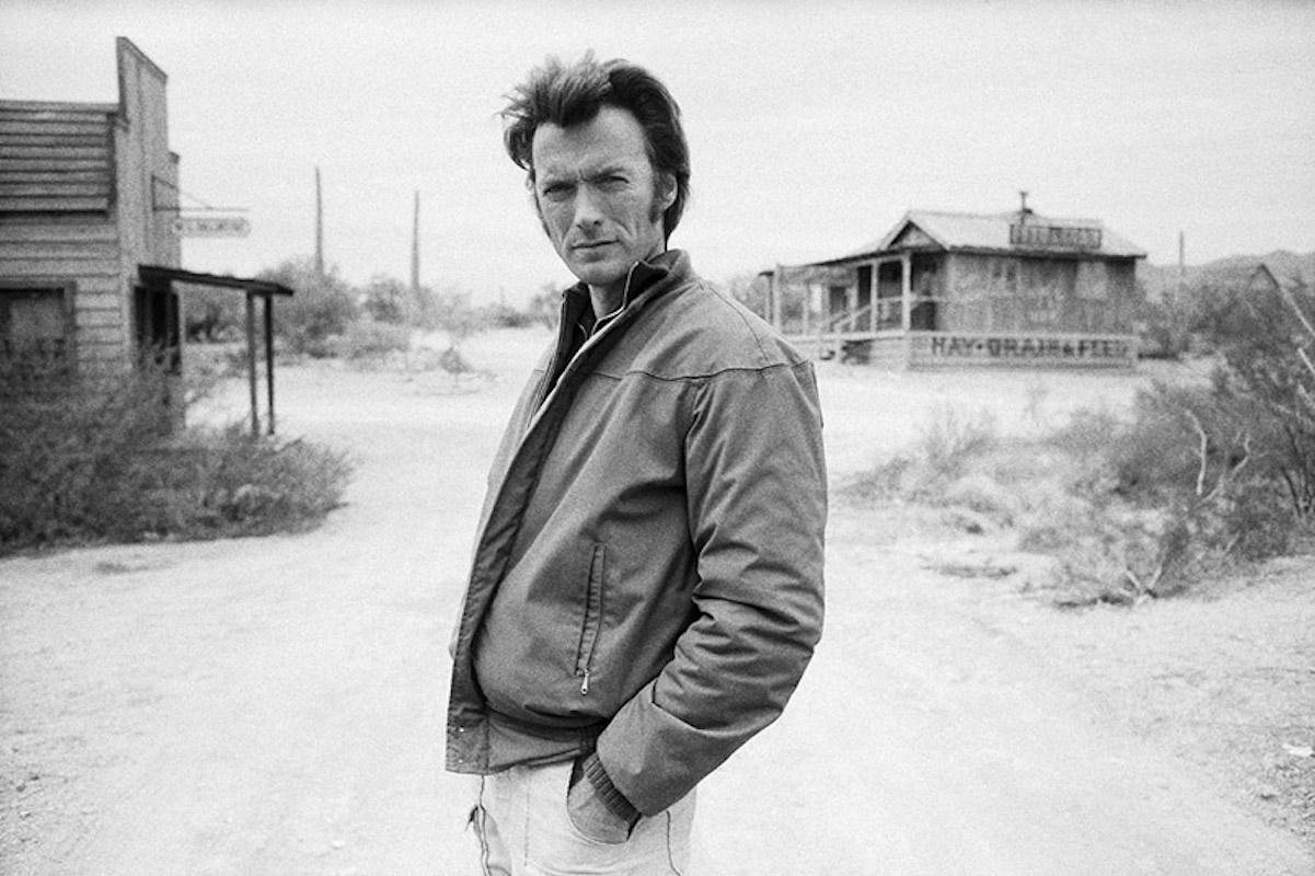 Terry O'Neill - Clint Eastwood, Fotografie 1972, Nachdruck