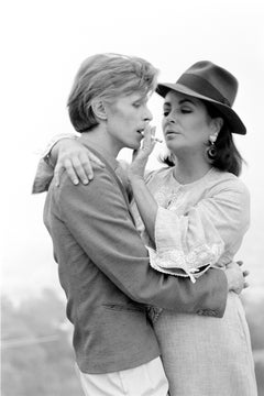 Terry O'Neill - David Bowie with Elizabeth Taylor, 1975, Printed After
