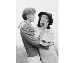 Terry O'Neill - David Bowie avec Elizabeth Taylor View 2, 1975, imprimé d'après