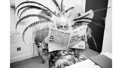 Terry O'Neill - Periódico Elton John, 1977, Impreso después de