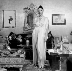 Terry O'Neill - Joan Collins, Fotografia del 1970, Stampa dopo
