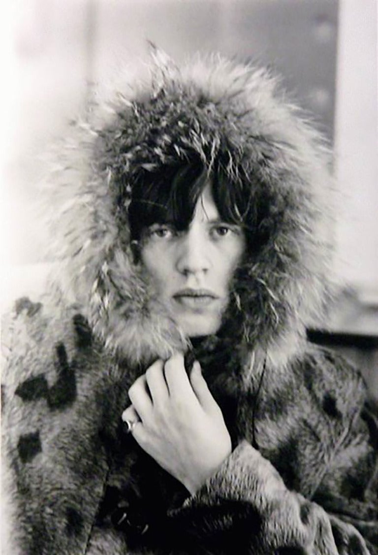 Mick Jagger, 1968
Silver gelatin print
24 x 20 inches 
Signed and numbered edition of 50
 with certificate of authenticity 

Terry O'Neill (born July 30, 1938; London, UK) is a British photographer. He gained notoriety documenting the fashions,