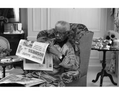 Terry O'Neill - Nelson Mandela antes de cumplir 90 años, Fotografía 2008