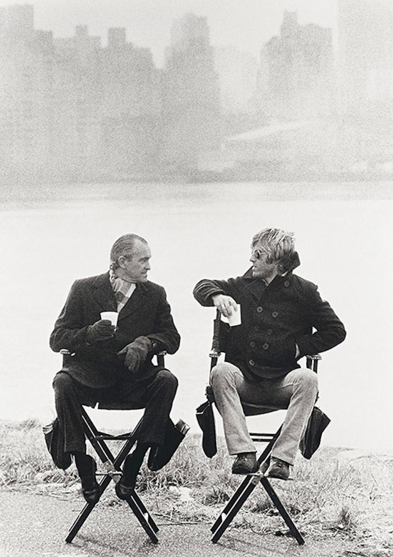 Terry O'Neill – Robert Redford mit Richard Helms, 1974, gedruckt nach