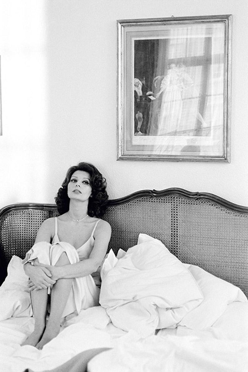 Terry O'Neill - Sophia Loren, Fotografie 1978, Nachdruck