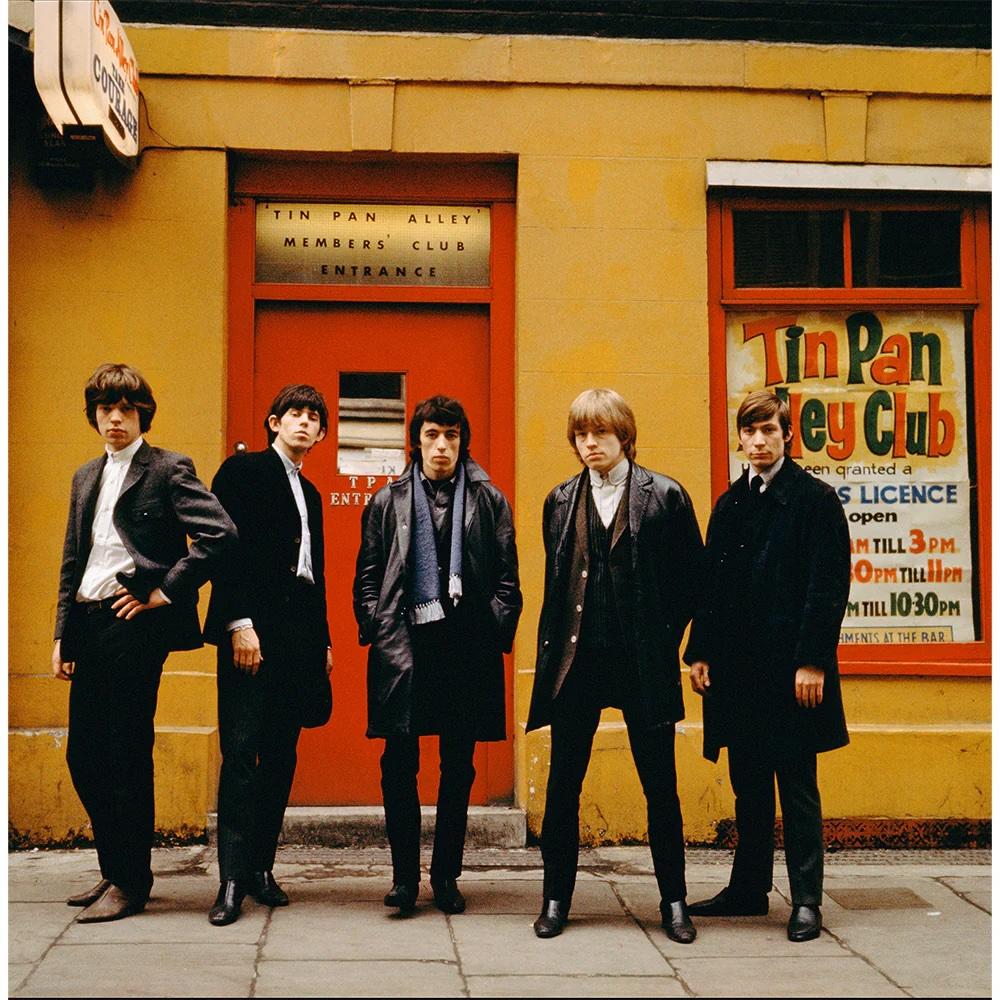 Terry O'Neill 'The Rolling Stones at Tin Pan Alley, 1963' RARE Signed Print For Sale 1