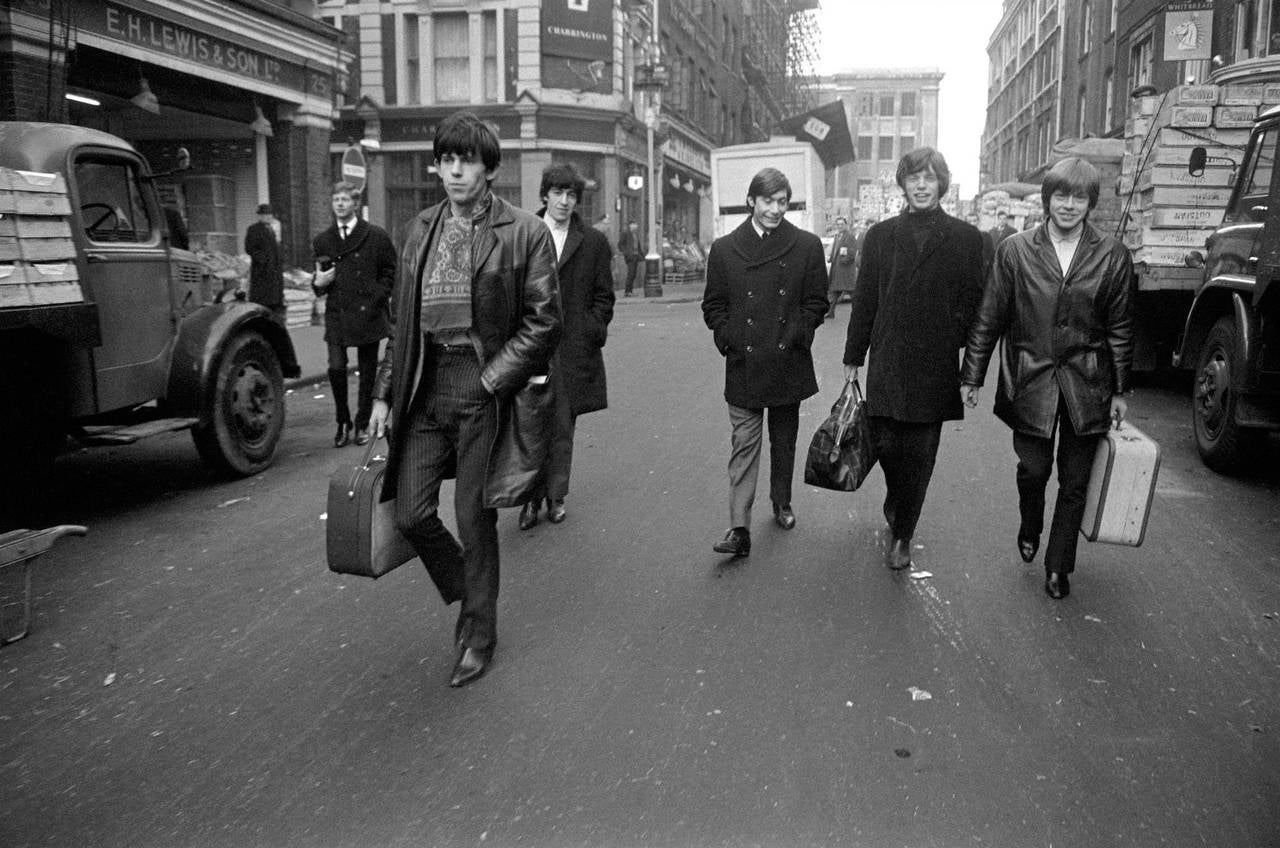 The Rolling Stones
1963 (printed later)
Silver gelatin print
Estate stamped and numbered edition of 50
with certificate of authenticity from he Terry O'Neill estate

Terry O’Neill CBE is one of the world’s most collected photographers, with work