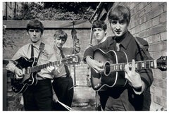 The Beatles Backyard - the young superstars playing their instruments