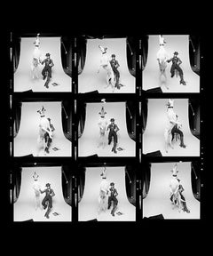 David Bowie Diamond Dogs Contact Sheet, 1974 Signed Edition