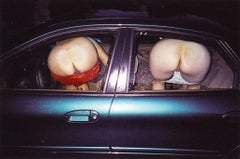 Asses [Two Girls in Car] – Hand-Signed C-Print – Flawless Photograph