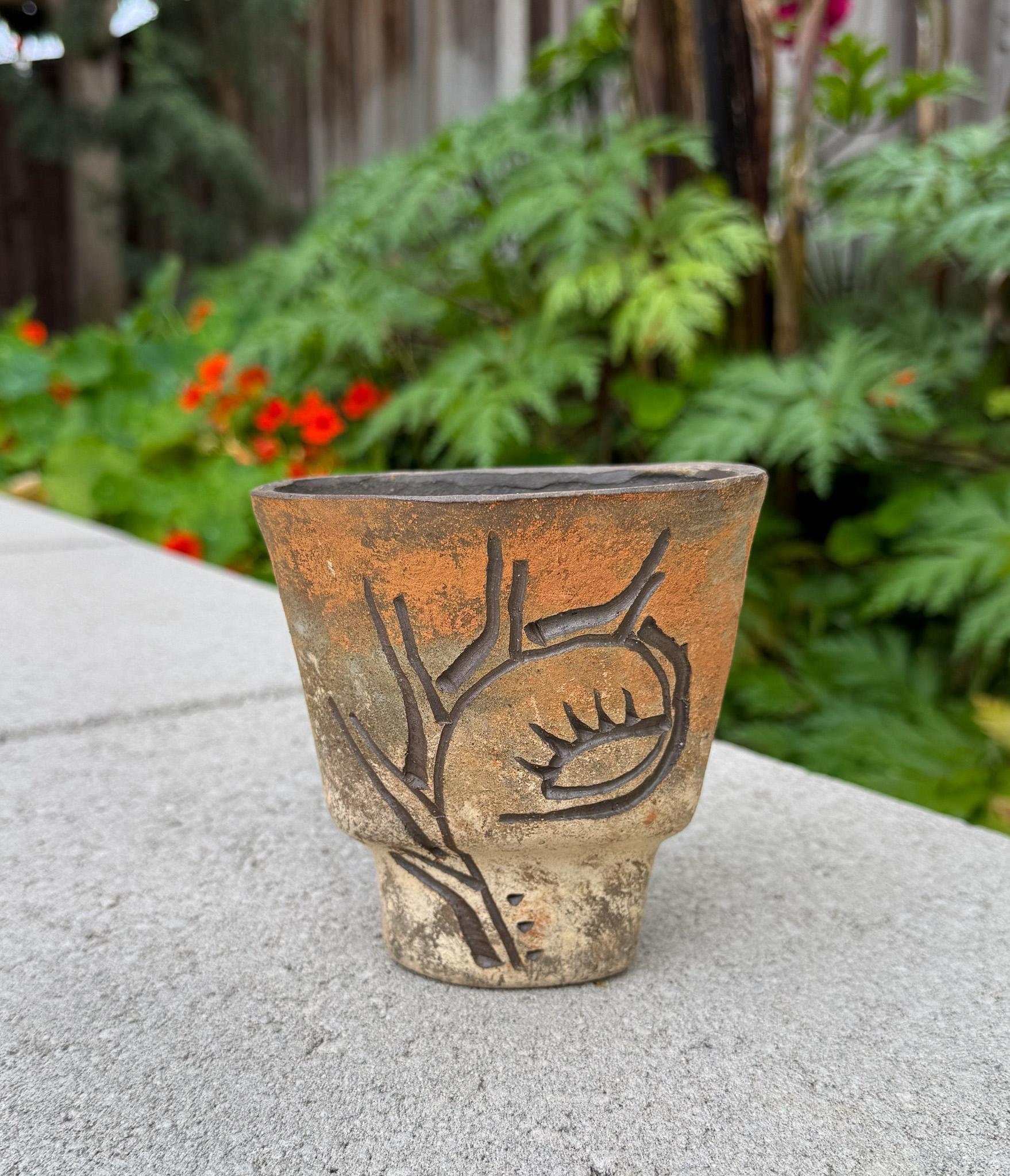 Mid-Century Modern Jardinière en céramique Terry Stone, Arizona, 20e siècle en vente
