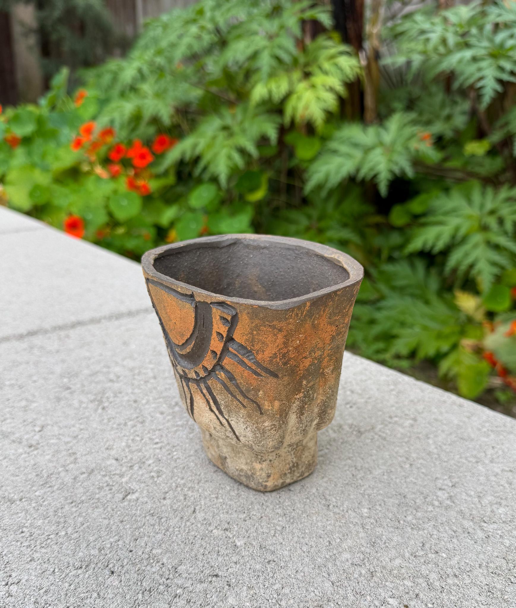 Américain Jardinière en céramique Terry Stone, Arizona, 20e siècle en vente