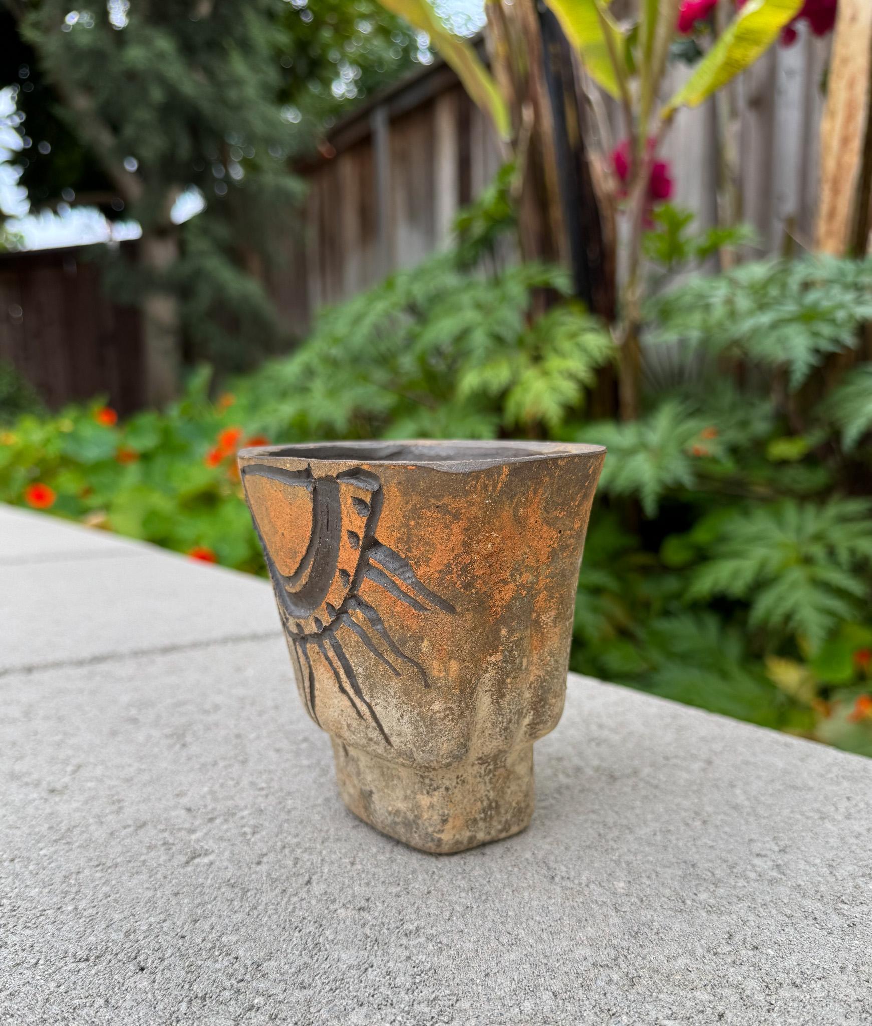 Jardinière en céramique Terry Stone, Arizona, 20e siècle Bon état - En vente à San Juan Capistrano, CA