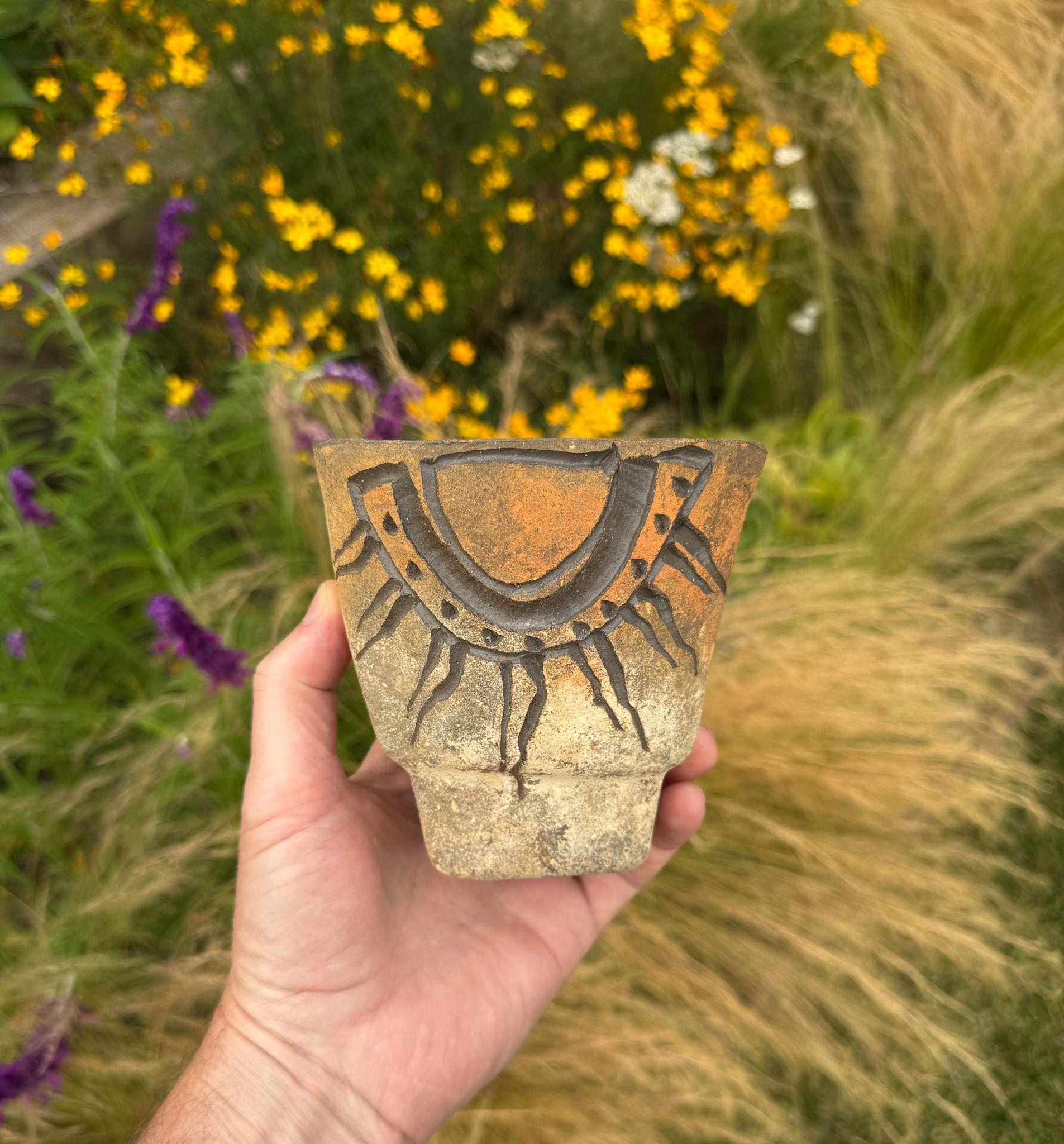 Céramique Jardinière en céramique Terry Stone, Arizona, 20e siècle en vente